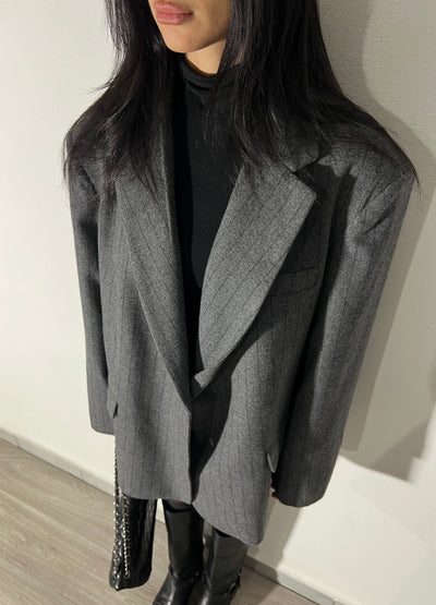 Blazer Manhattan - Gessato grigio