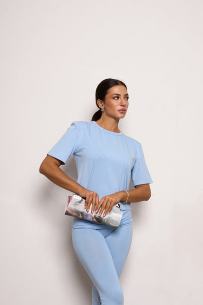 COORDINATO VANESSA - Celeste