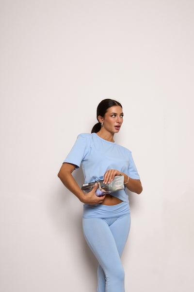 COORDINATO VANESSA - Celeste