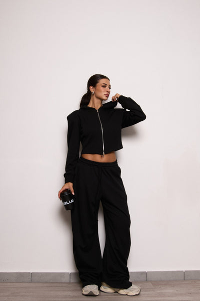 COORDINATO TUTA GYL - Nero