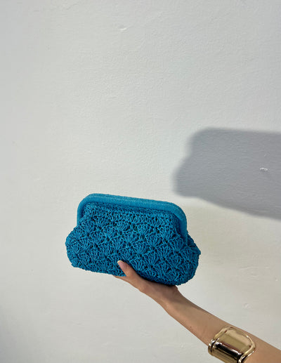 Mini pouch Sea - Celeste