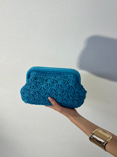 Mini pouch Sea - Celeste