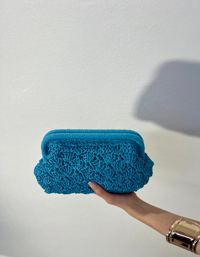 Mini pouch Sea - Celeste