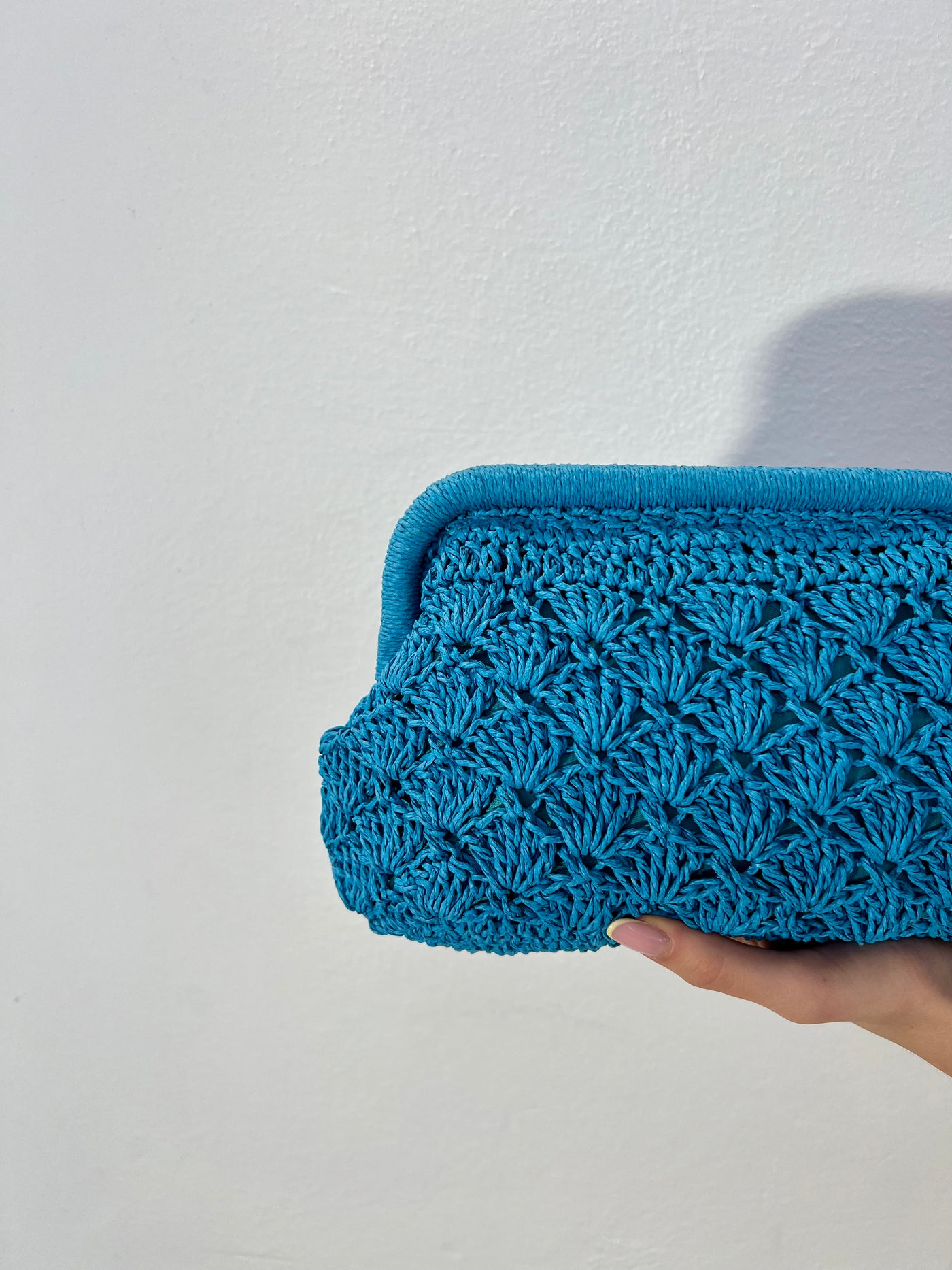 Mini pouch Sea - Celeste