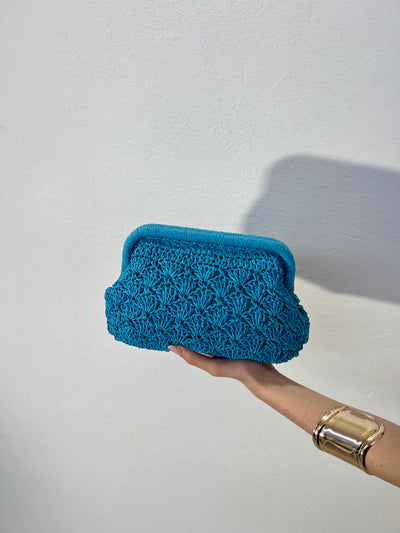 Mini pouch Sea - Celeste