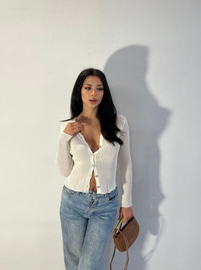 Maglia Giselle - Crema