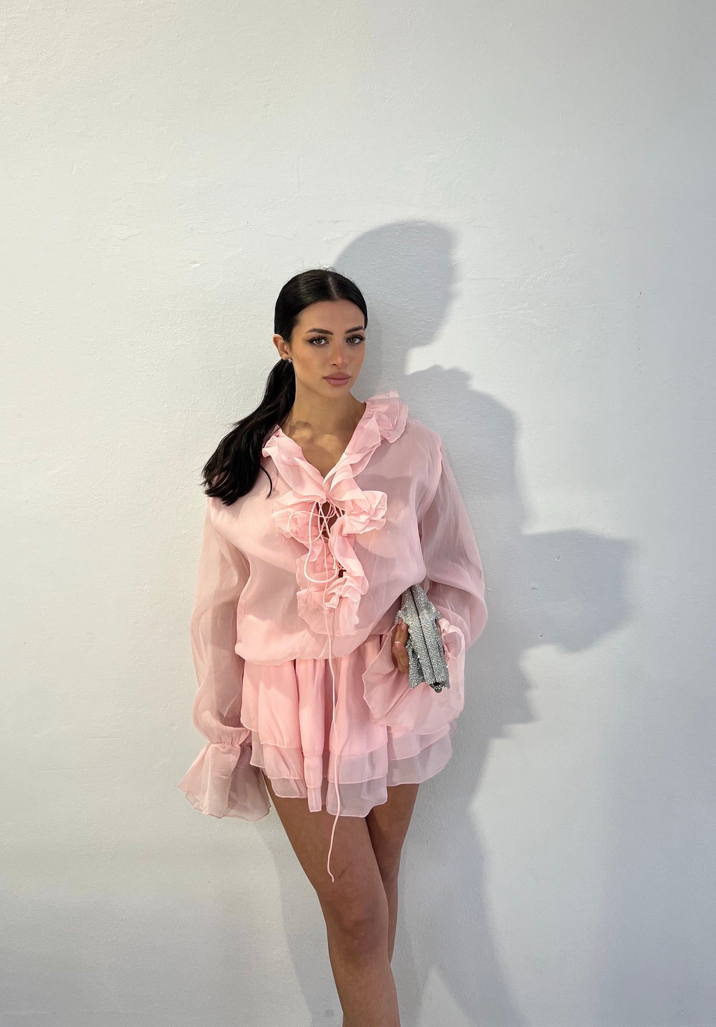 Mini Dress Giuly - Rosa baby